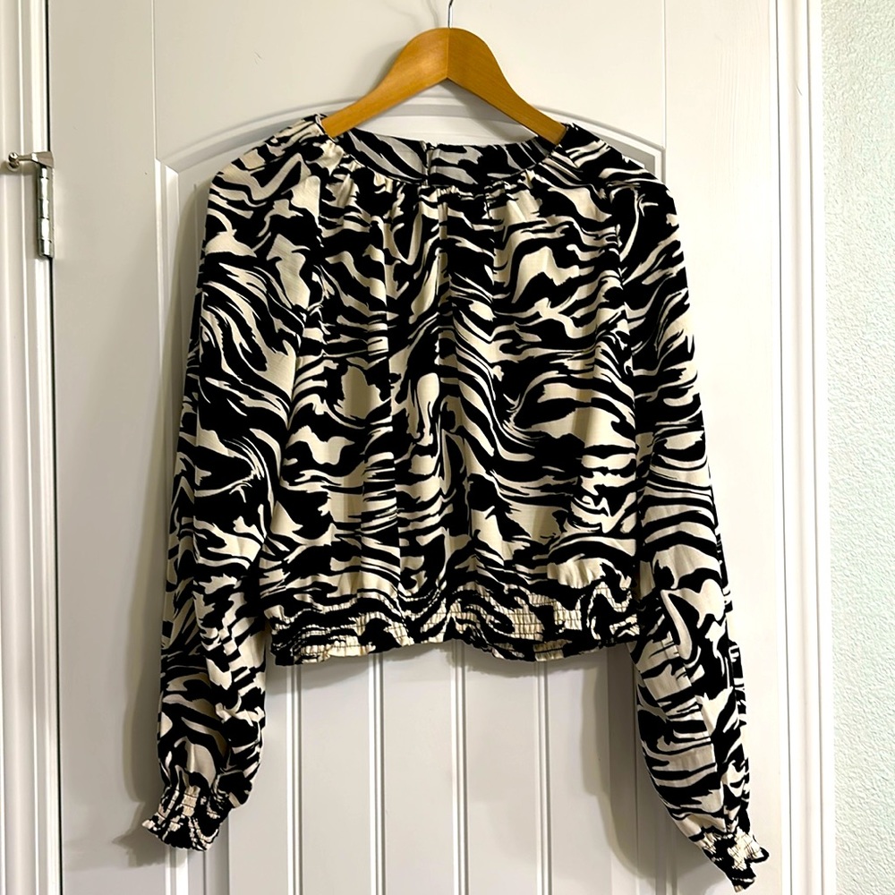 Cropped dress top from H&M size L.
